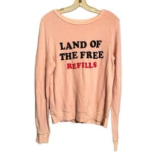 Wildfox "Free Refills" Jumper Top